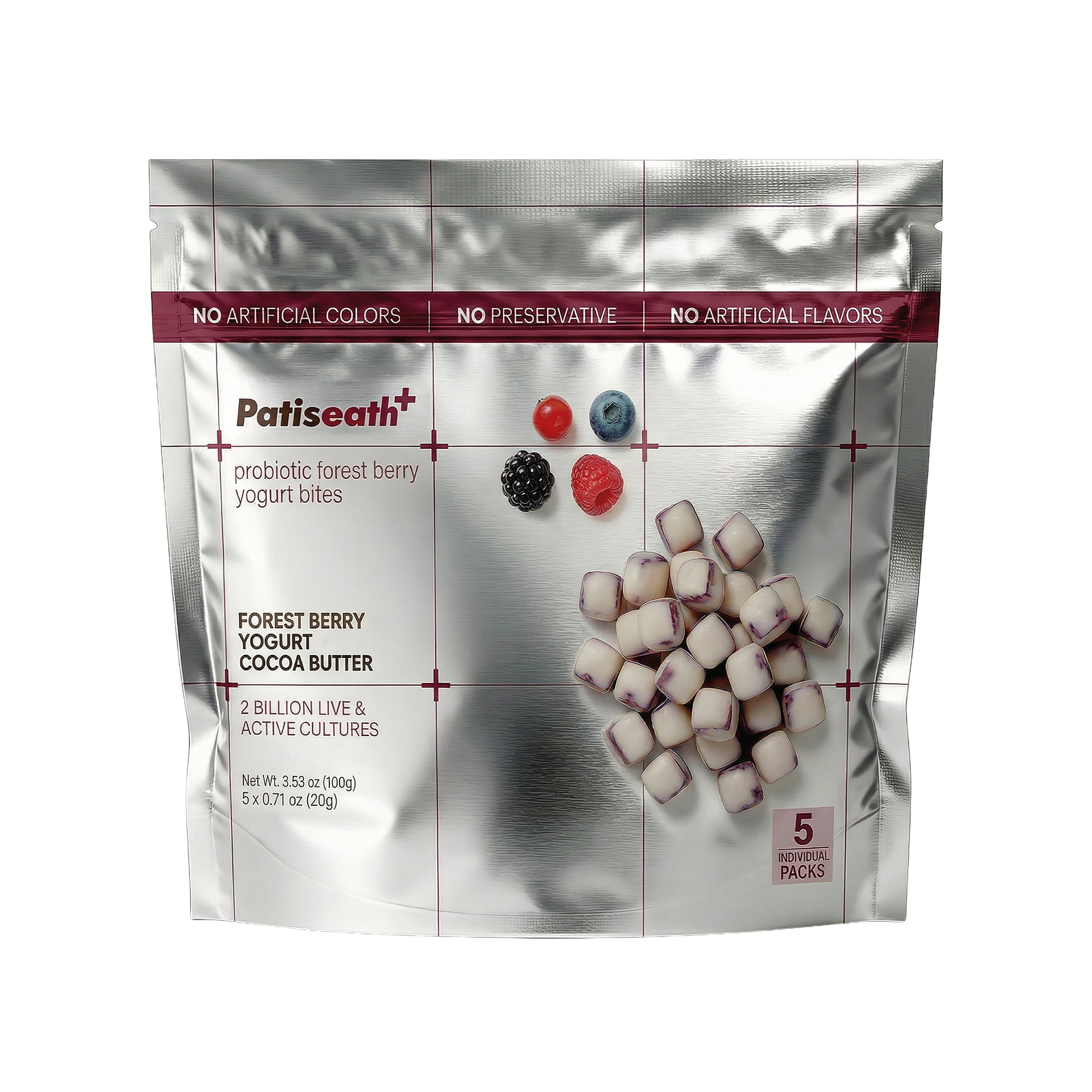 Probiotic Yogurt Bites - Forest Berry